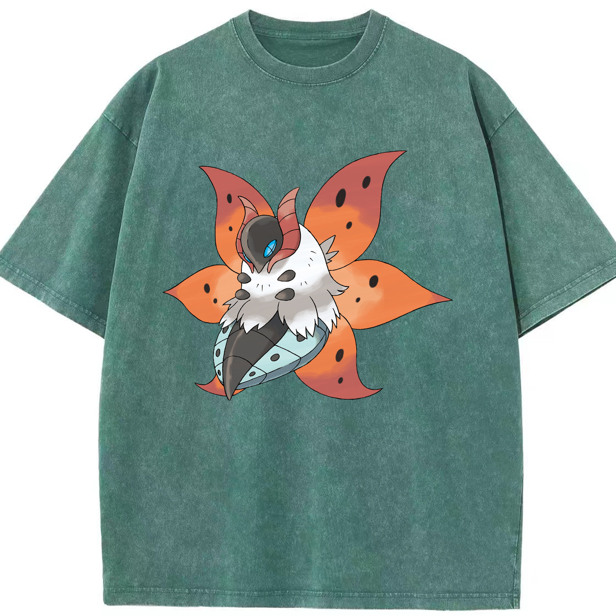 （画像用） ポケットモンスター Pokémon 綿100% ヴィンテージ風 半袖Tシャツ（フロントプリント）